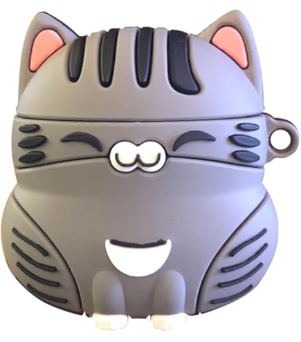 Amazon.com: Mouzor Cute AirPods 3 Case (2021), Black Whisker Cat